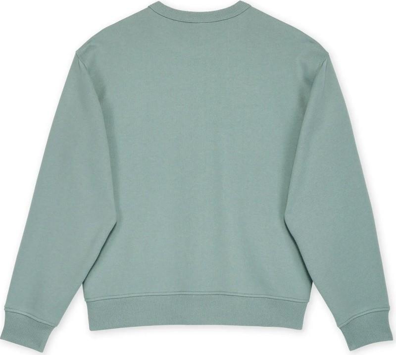 Snowy Owl Crewneck - Womens - slate 1