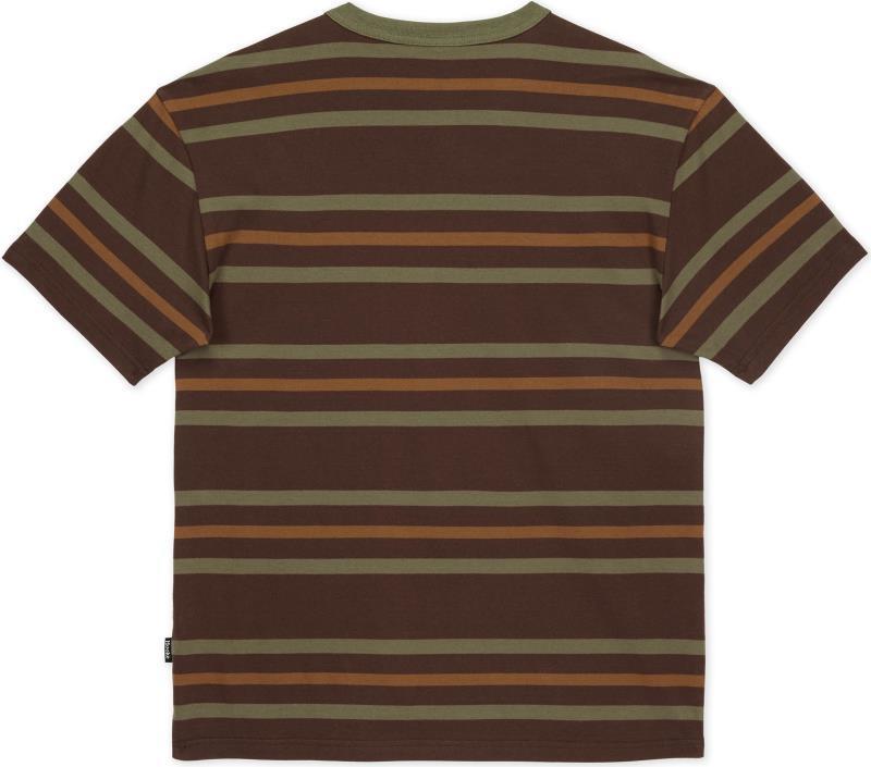 Sun Stripes Pocket T-Shirt - Mens - Pine Forest Stripes 2