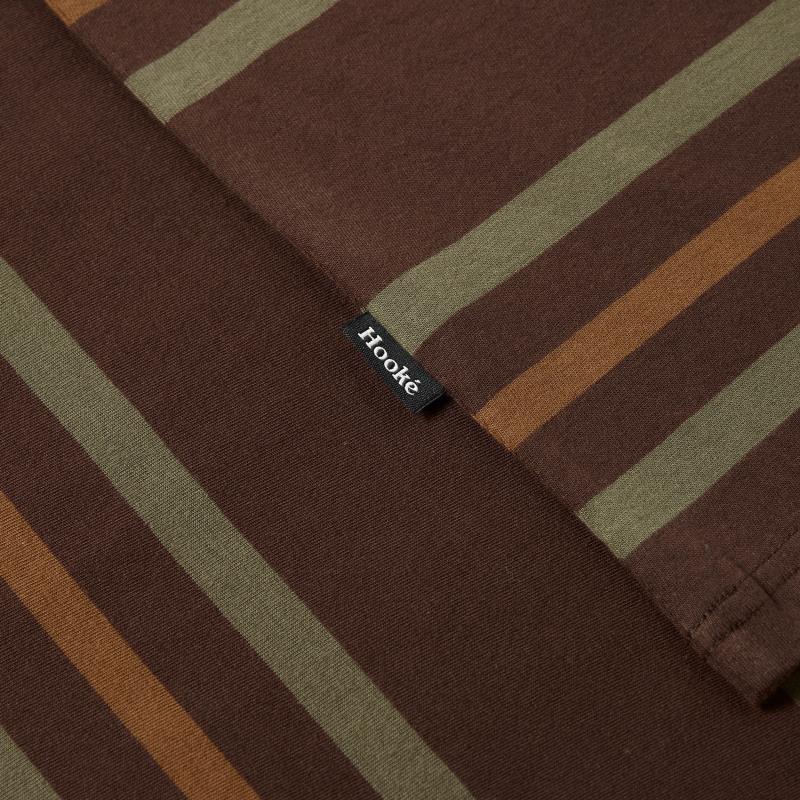 Sun Stripes Pocket T-Shirt - Mens - Pine Forest Stripes 3