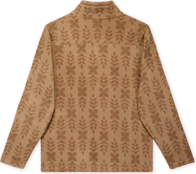 Tapiskwan Pullover Polar Fleece - Womens - tan 1