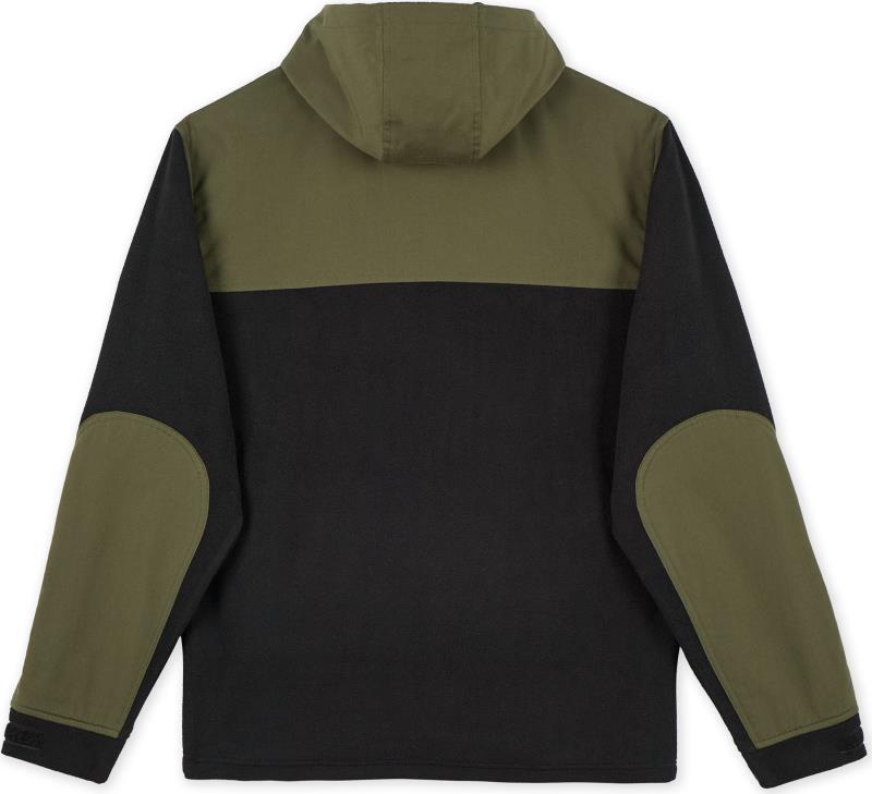 Tech Fleece Hoodie - Mens - Black / Dark Olive 2