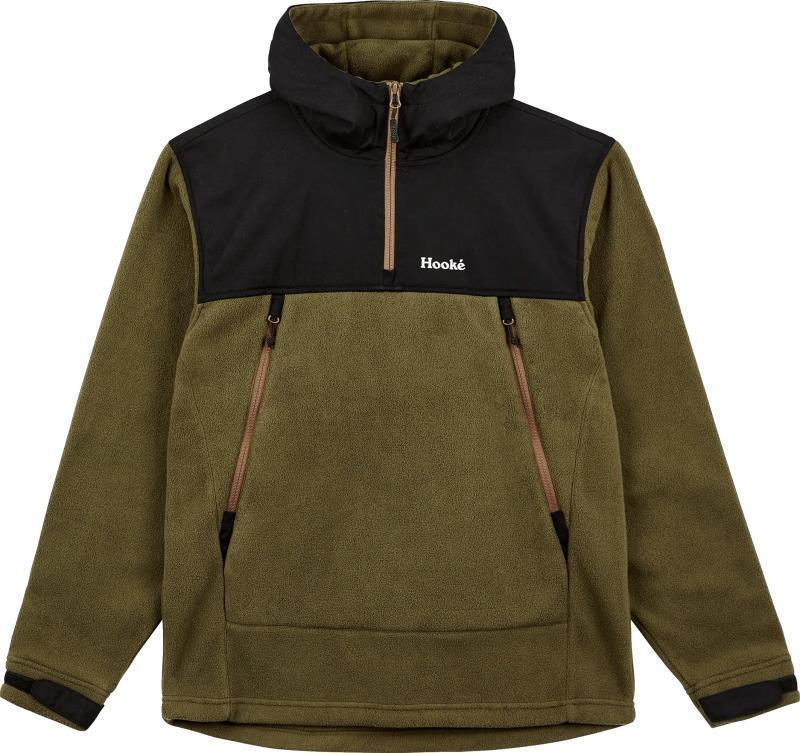 Tech Fleece Hoodie - Mens - Dark Olive / Black 1