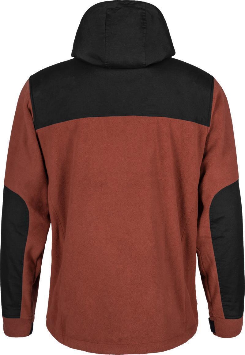 Tech Fleece Hoodie - Mens - Dark Rust / Black 2