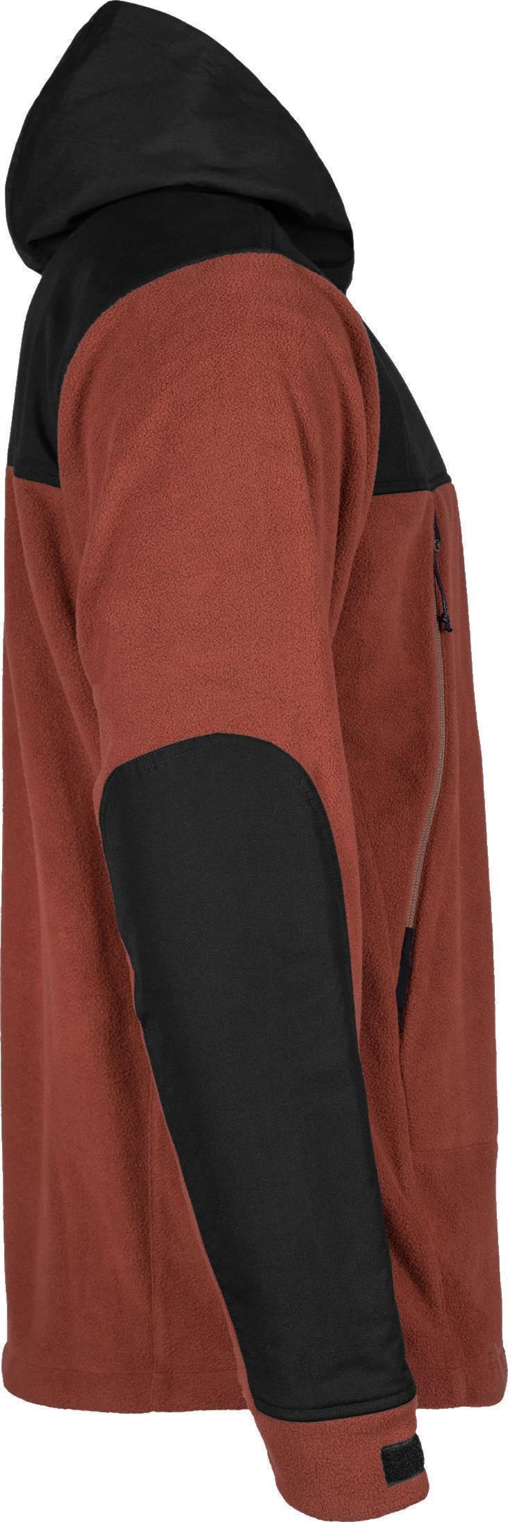 Tech Fleece Hoodie - Mens - Dark Rust / Black 3