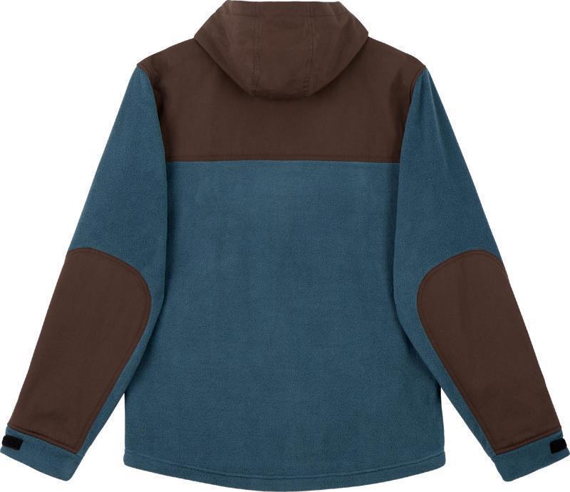 Tech Fleece Hoodie - Mens - Steel Blue / Brown 2