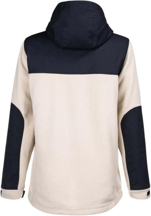 Tech Fleece Hoodie - Womens - Cream / Navy 2