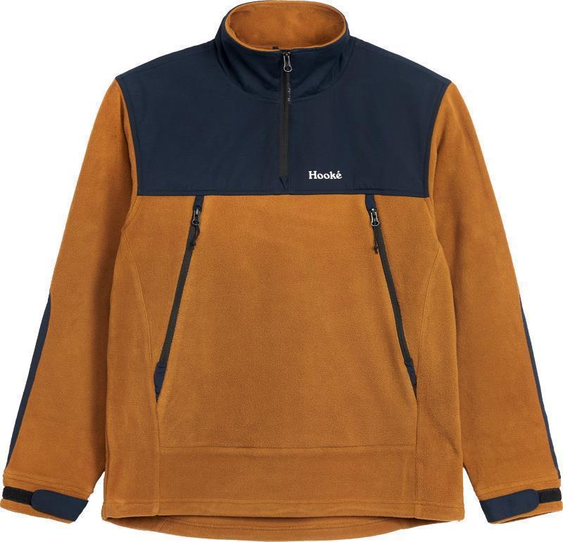Tech Fleece - Mens - camel / navy 1