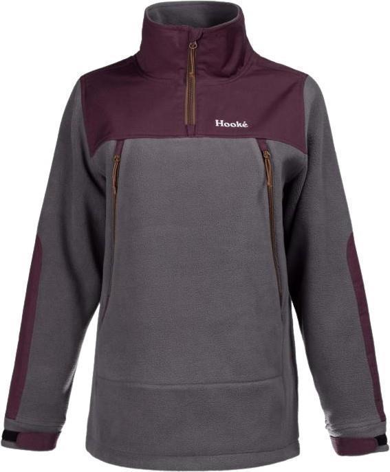 Tech Fleece - Womens - Charcoal / Eggplant 1