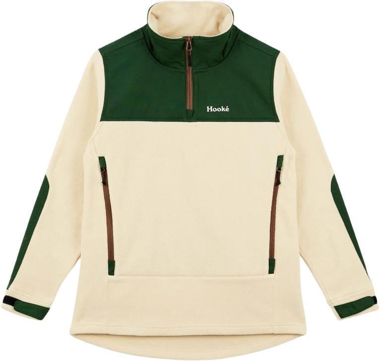 Tech Fleece - Womens - Cream / Forest Green 1