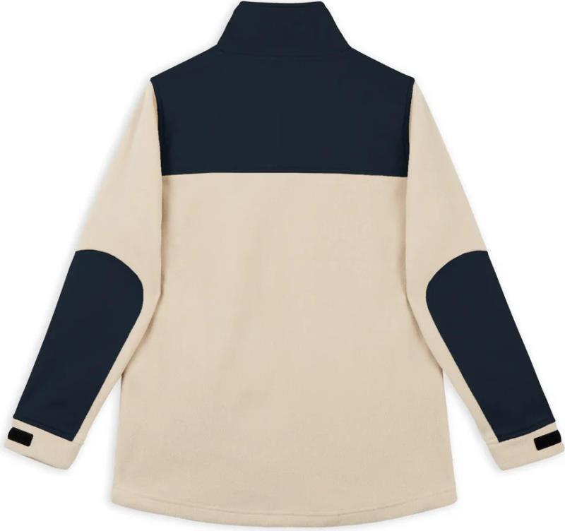 Tech Fleece - Womens - Oatmeal / Navy 2