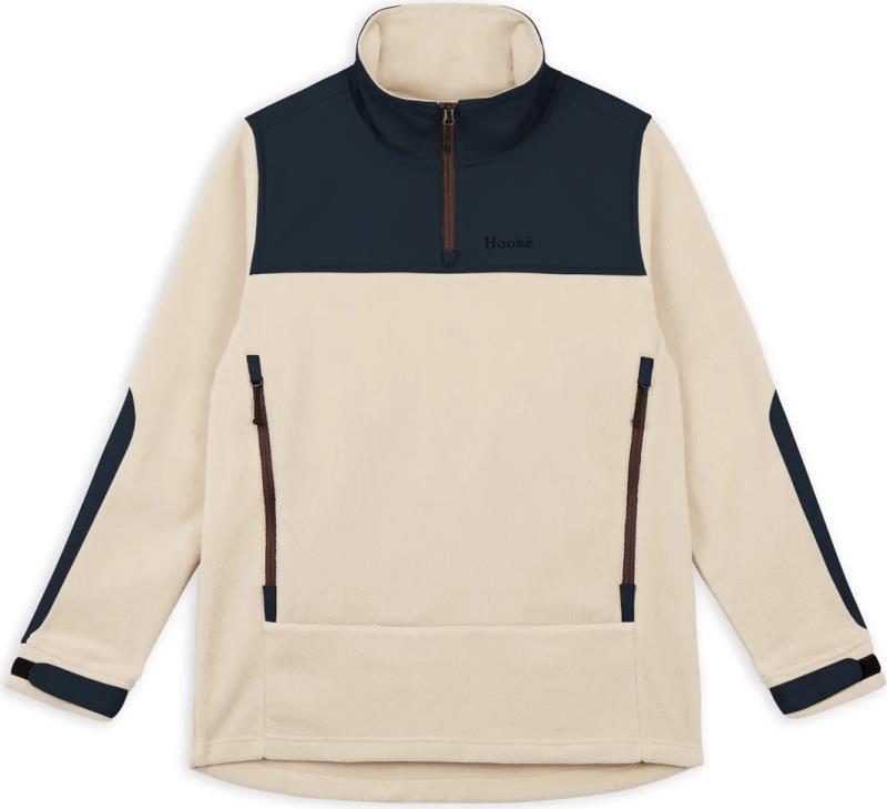 Tech Fleece - Womens - Oatmeal / Navy 1