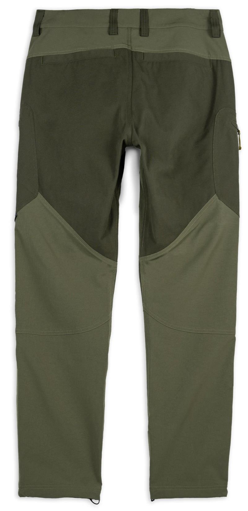 Trekking Pants - Mens - Burnt Olive / Dark Olive 2