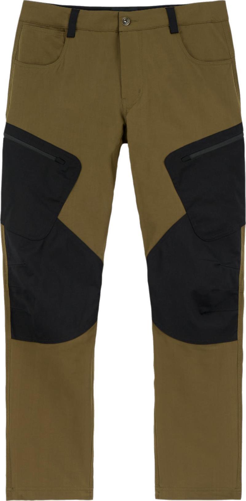 Trekking Pants - Mens - Coyote / Black 1