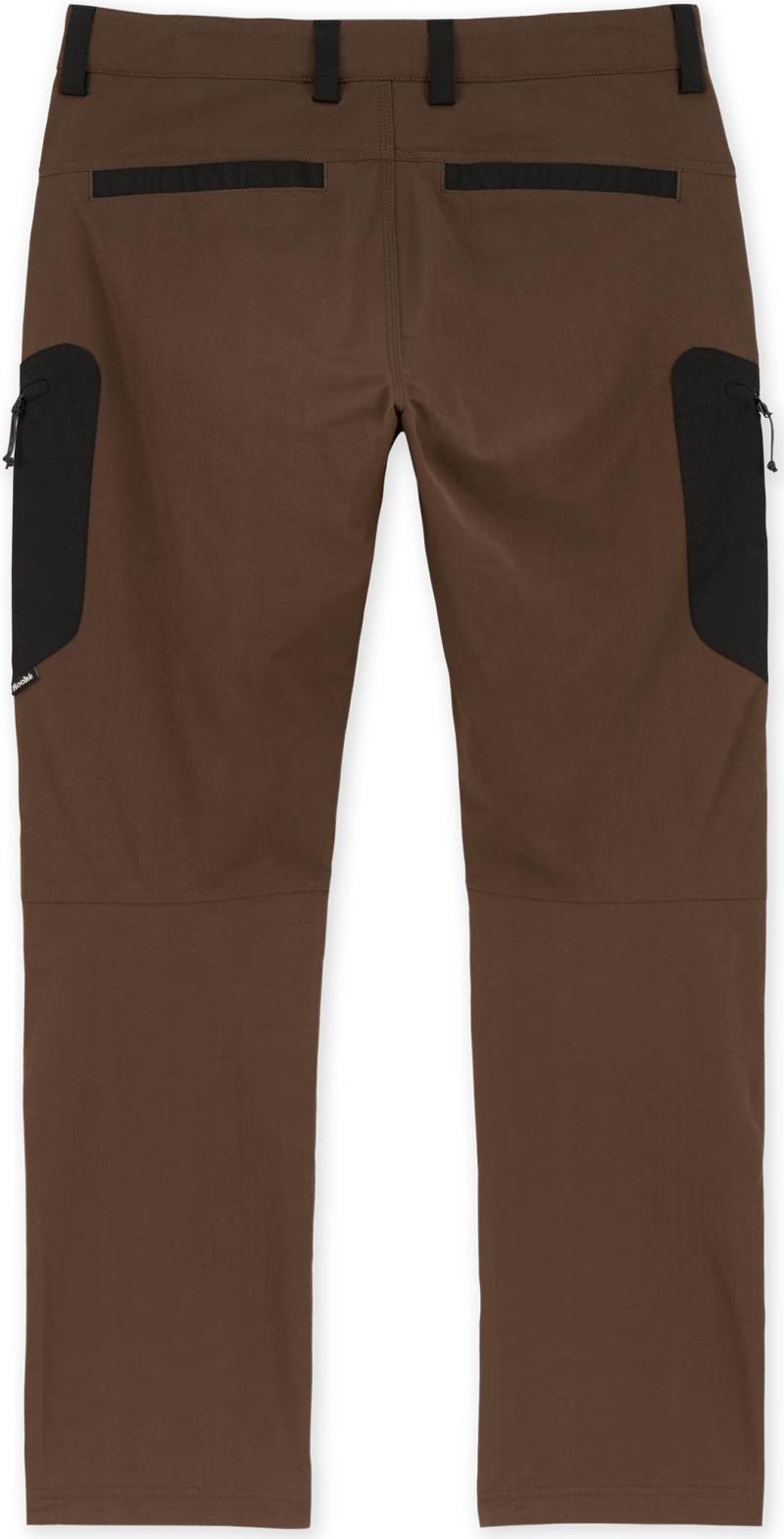 Trekking Pants - Mens - Dark Brown / Black 2