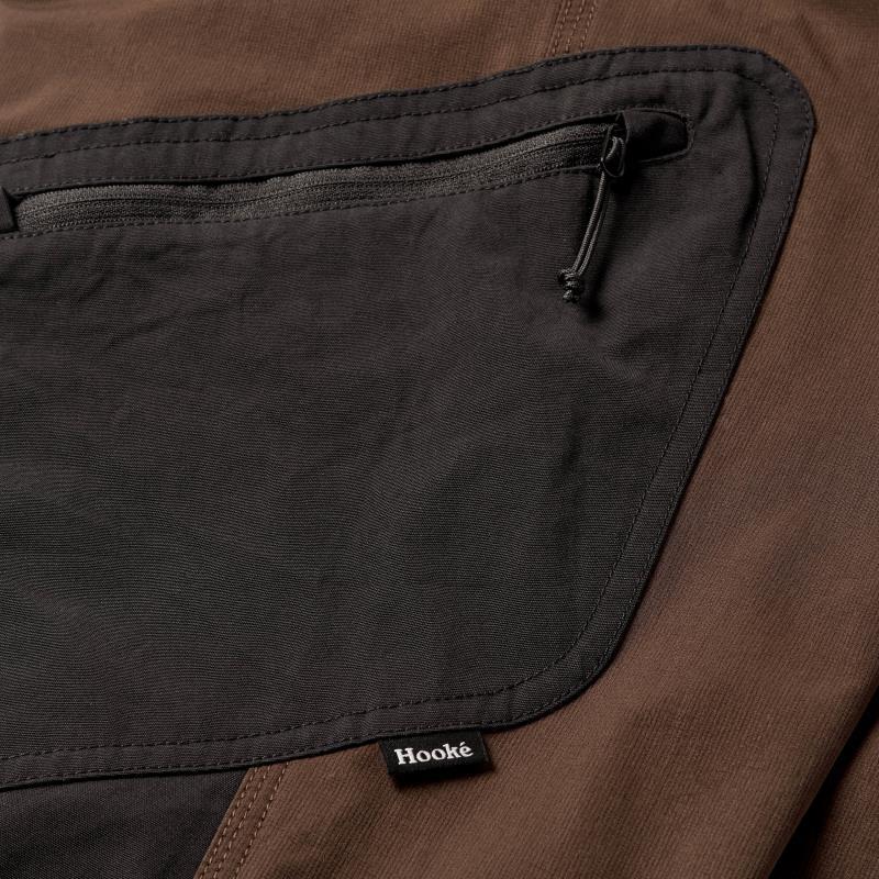 Trekking Pants - Mens - Dark Brown / Black 3