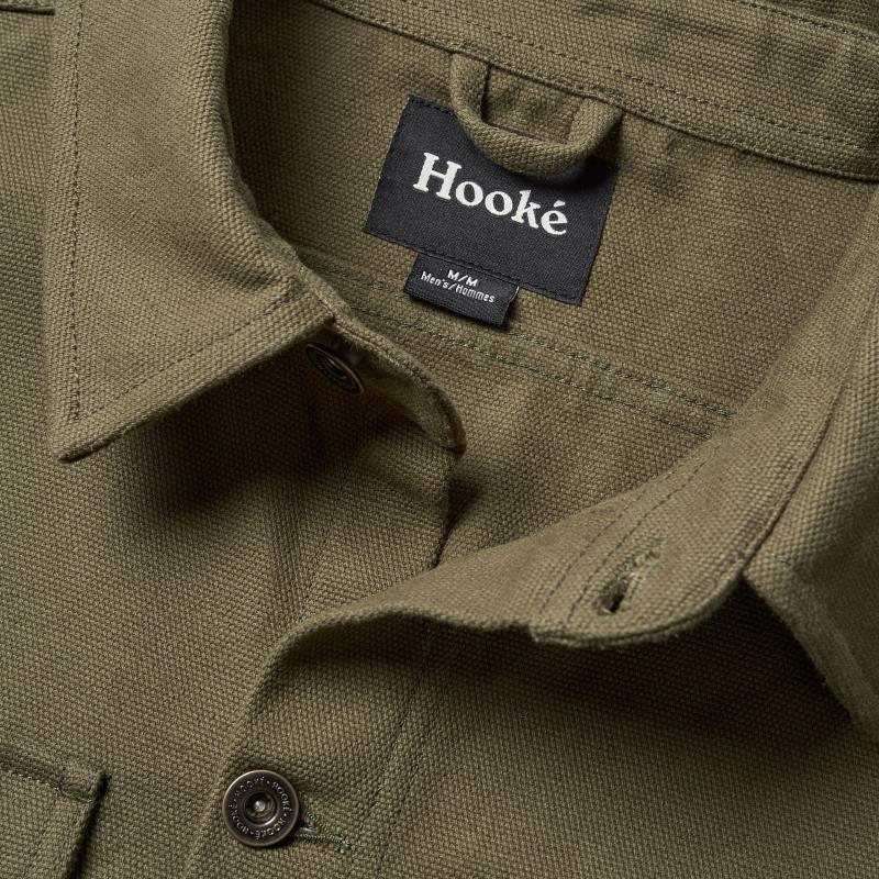 Trucker Work Jacket - Mens - Burnt Olive 4