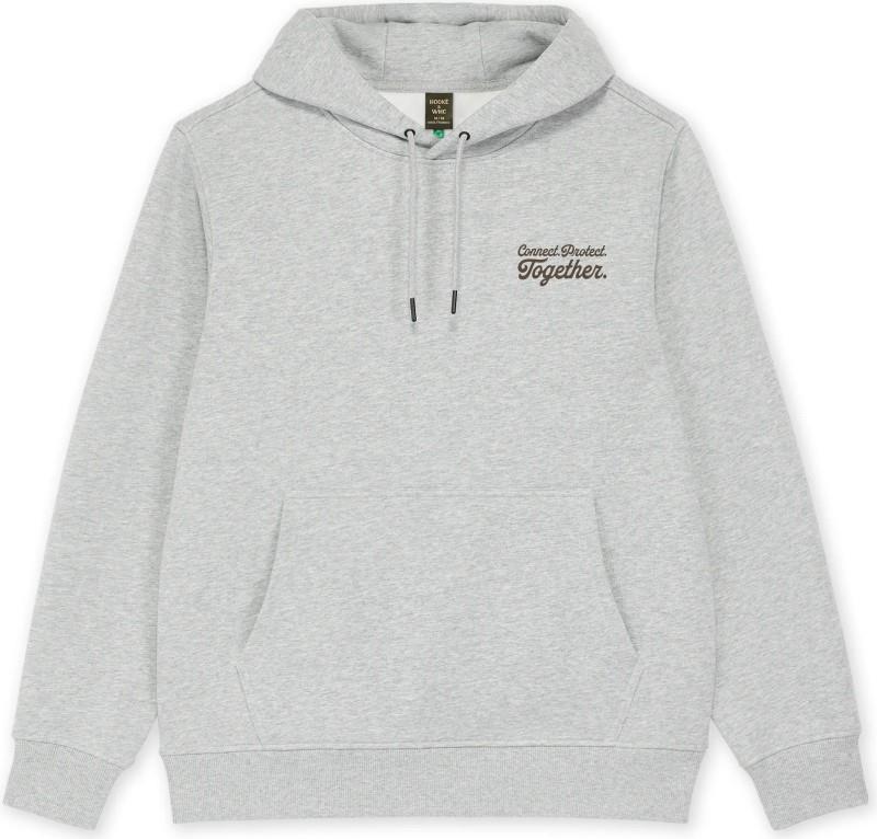 Trust Your Fly Hoodie  - Mens - heather grey 1