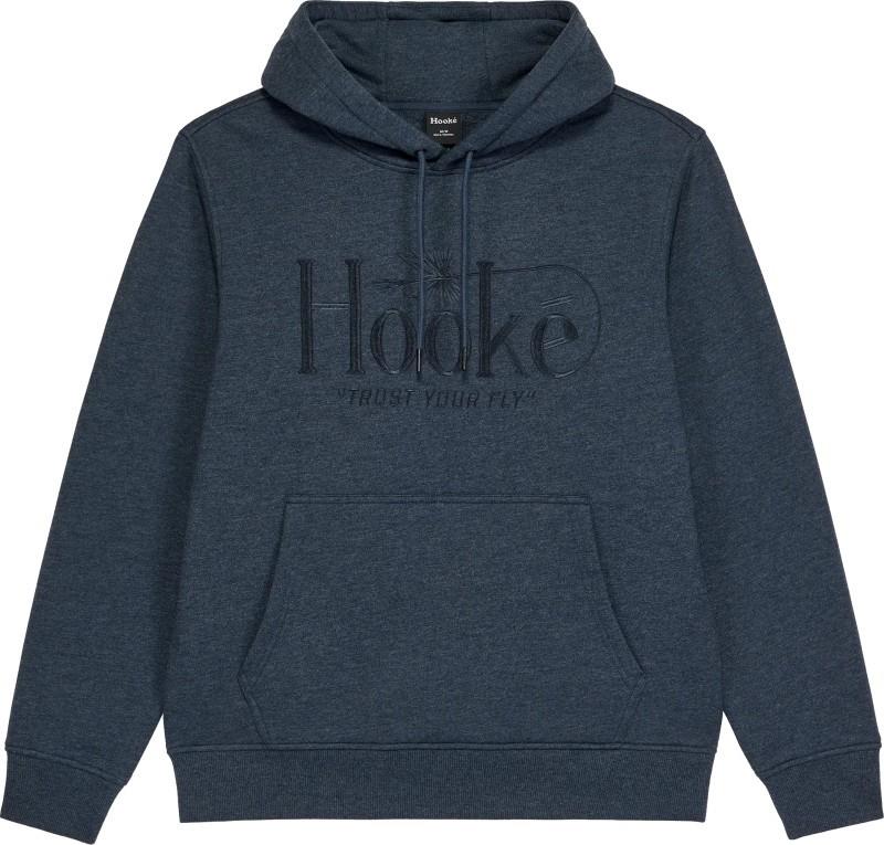 Trust Your Fly Hoodie  - Mens - heather navy 1