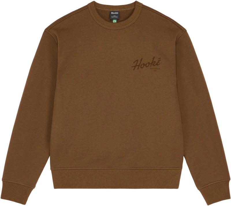 Trust Your Fly  Crewneck - Womens - pecan 1