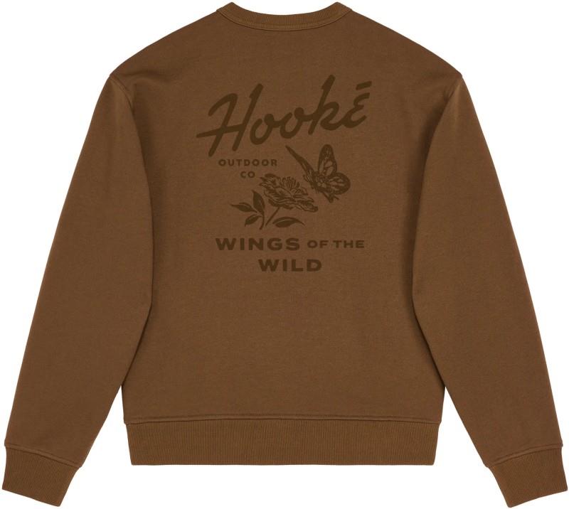 Trust Your Fly  Crewneck - Womens - pecan 1