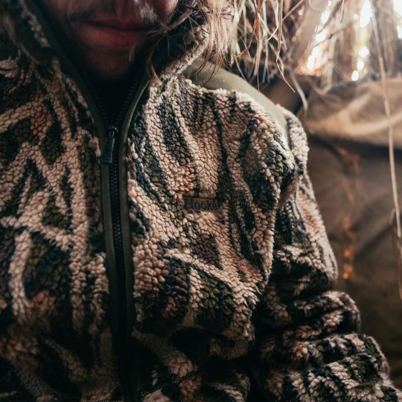 WHC Marshland Pile Fleece Jacket - Mens - marshland camo 1