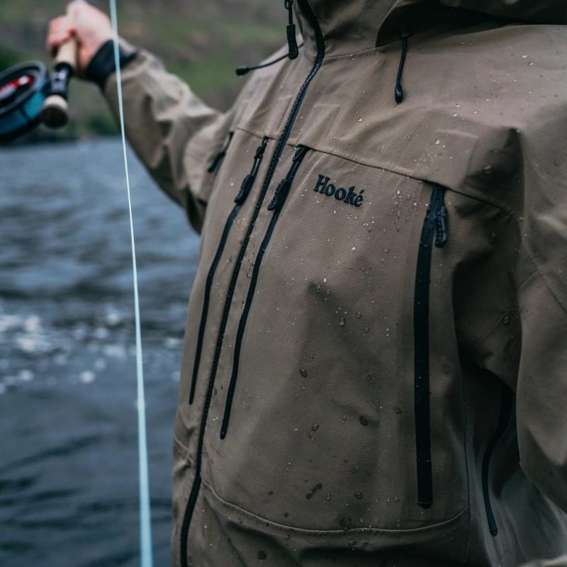 Wading Hardshell Jacket - Mens - elm 1