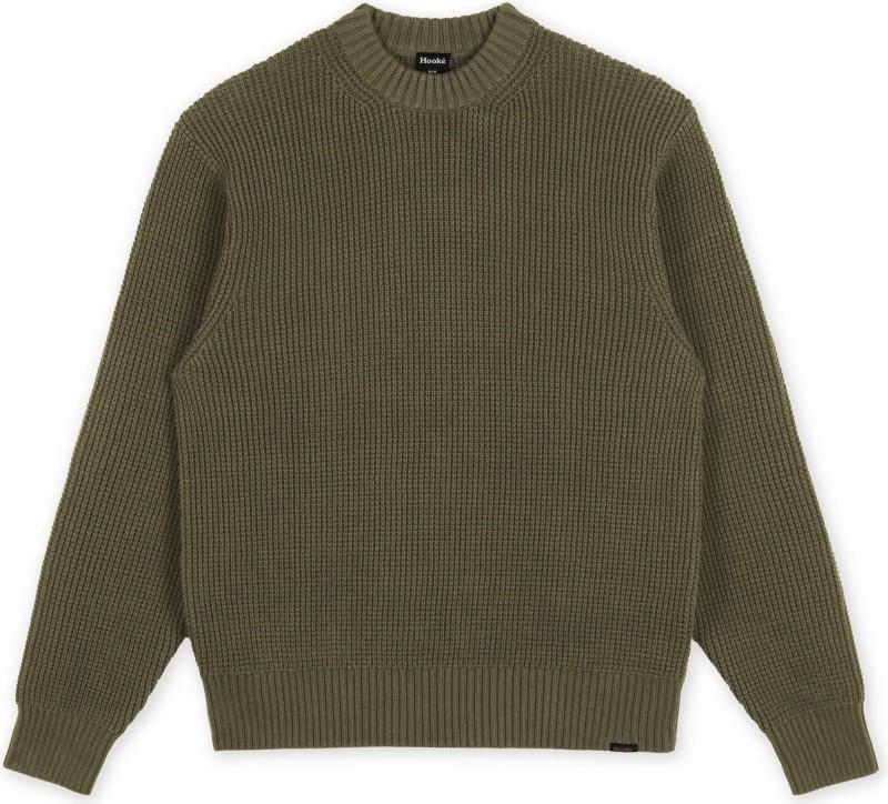Waffle Knit Sweater - Mens - elm 1