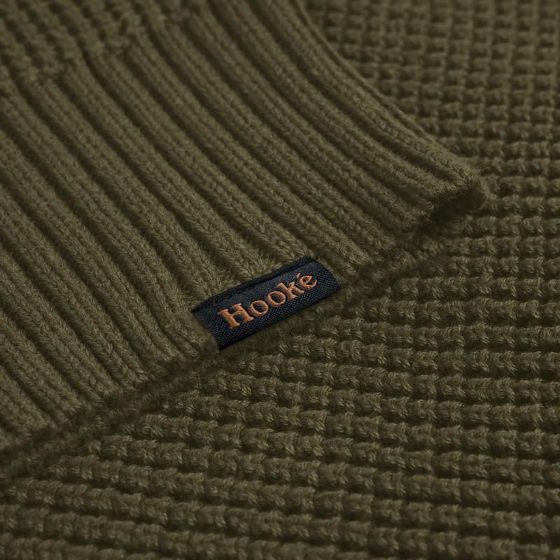 Waffle Knit Sweater - Mens - elm 1