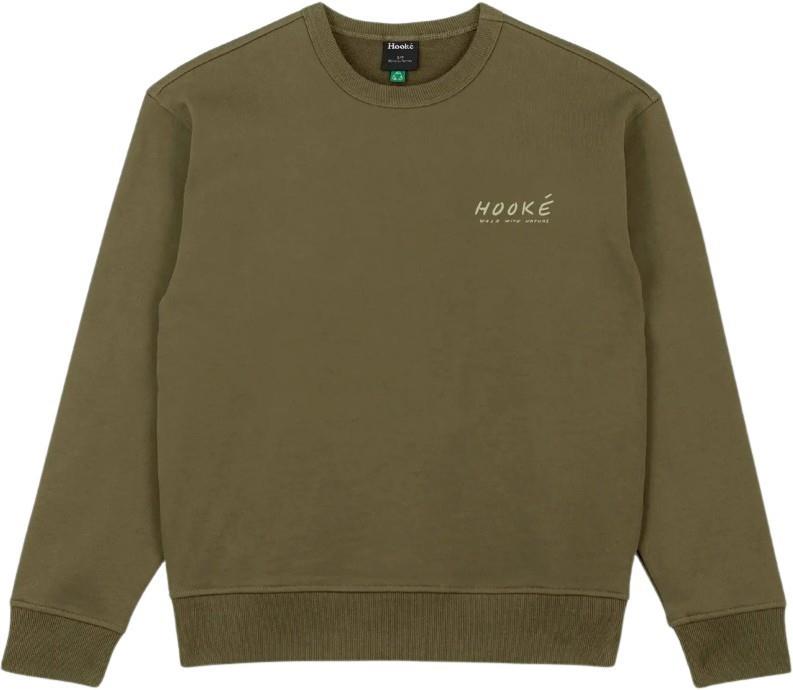 Walk With Nature Crewneck - Womens - burnt olive 1