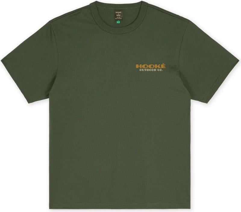 Wild Salmon Wild Rivers T-shirtt - Mens - dark green 1
