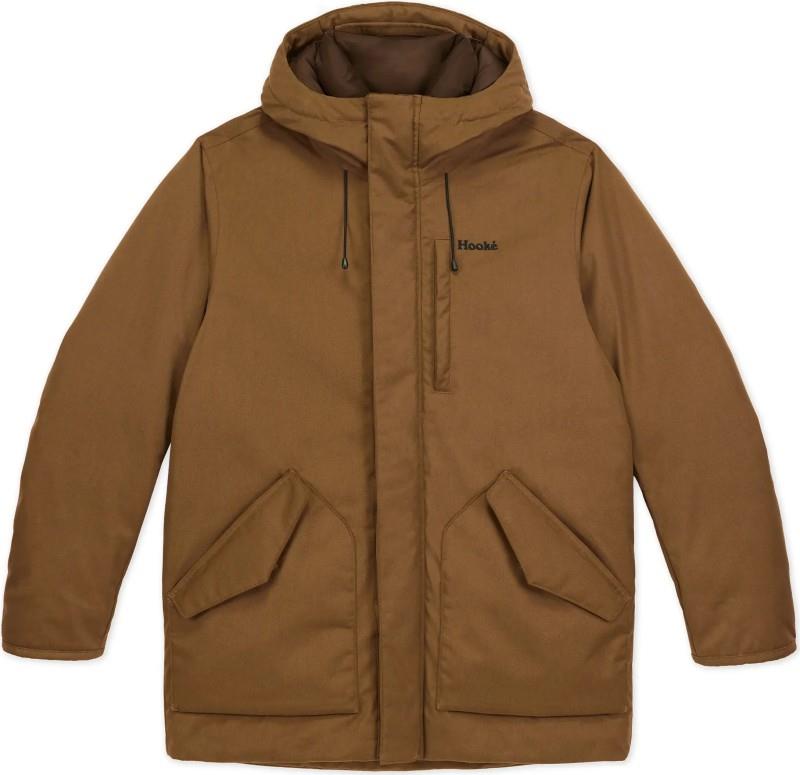 Winter Parka Jacket - Mens - leather brown 1