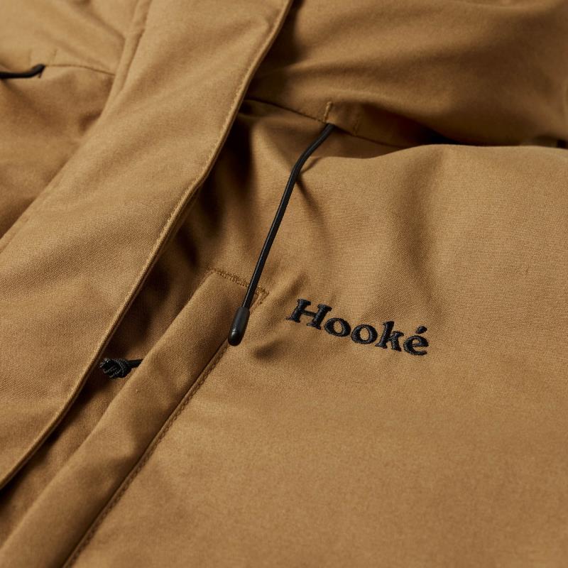 Winter Parka Jacket - Womens - Maple Brown 4