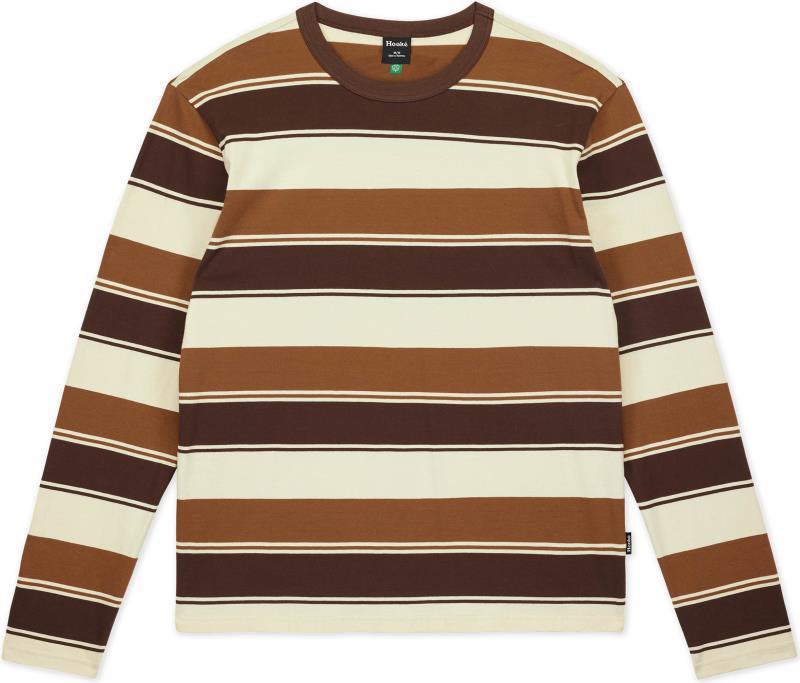 Wood Log Striped LS Tee - Mens - Wood Log Stripes 1