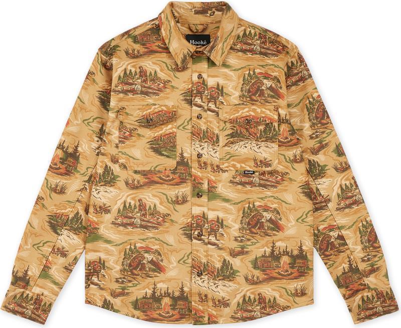 Work With Nature Flannel Shirt - Mens - Golden Brown 1