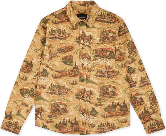 Work With Nature Flannel Shirt - Mens - Golden Brown 1