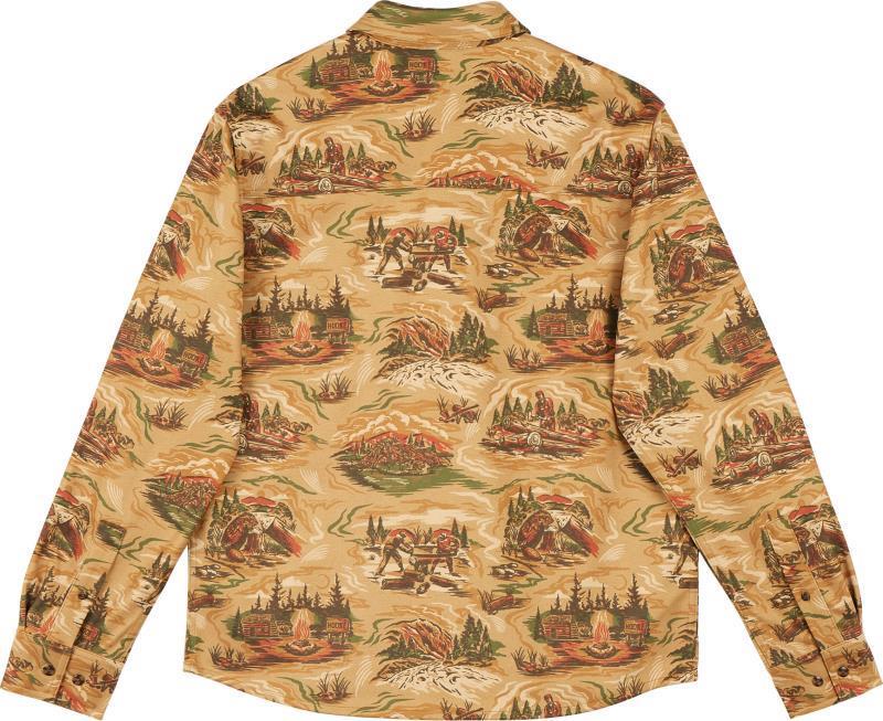 Work With Nature Flannel Shirt - Mens - Golden Brown 2