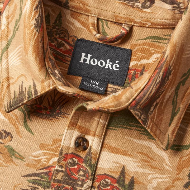 Work With Nature Flannel Shirt - Mens - Golden Brown 4