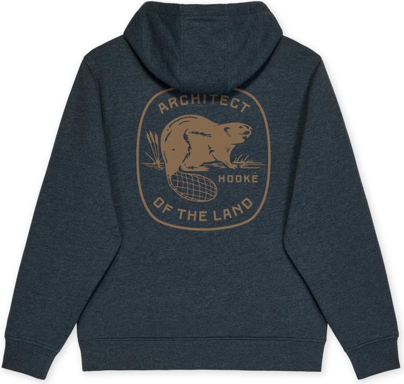 Workwear Hoodie - Mens - hether navy 1