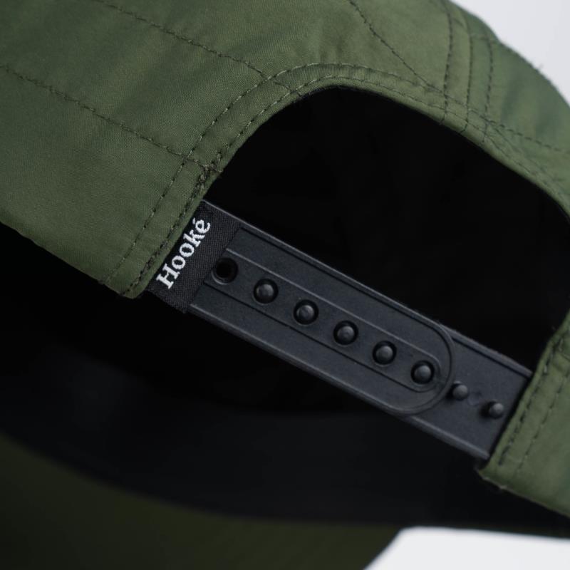 Workwear Quilted Cap - Dark Green 2