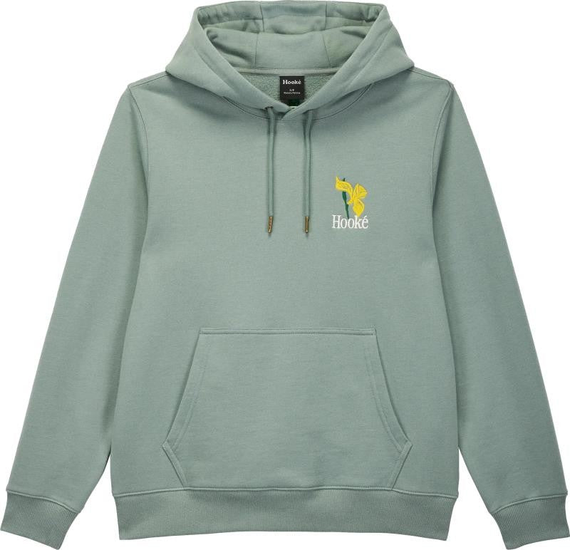 Yellow Iris Hoodie - Womens - slate 1