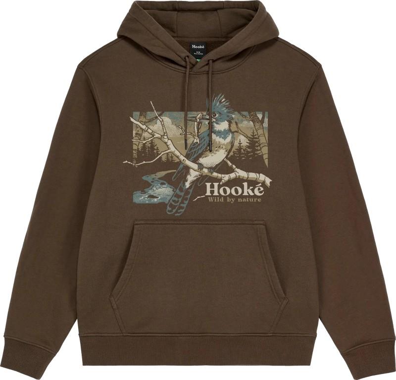  Kingfisher Hoodie - Mens - dark brown 1