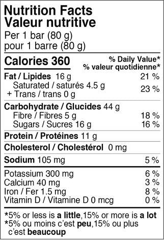 Carob Peanut Butter Energy Bar - not applicable 1