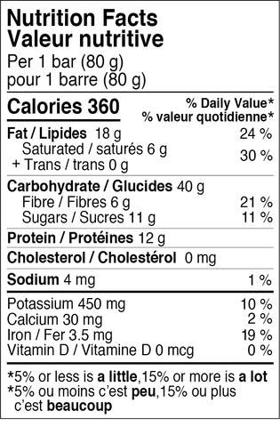 Pumpkin Fudge Energy Bar - not applicable 1