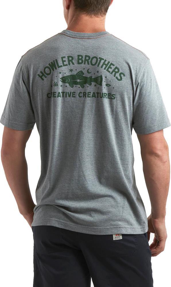 Creative Creatures Trout Select Pocket T - Mens - heather grey 1