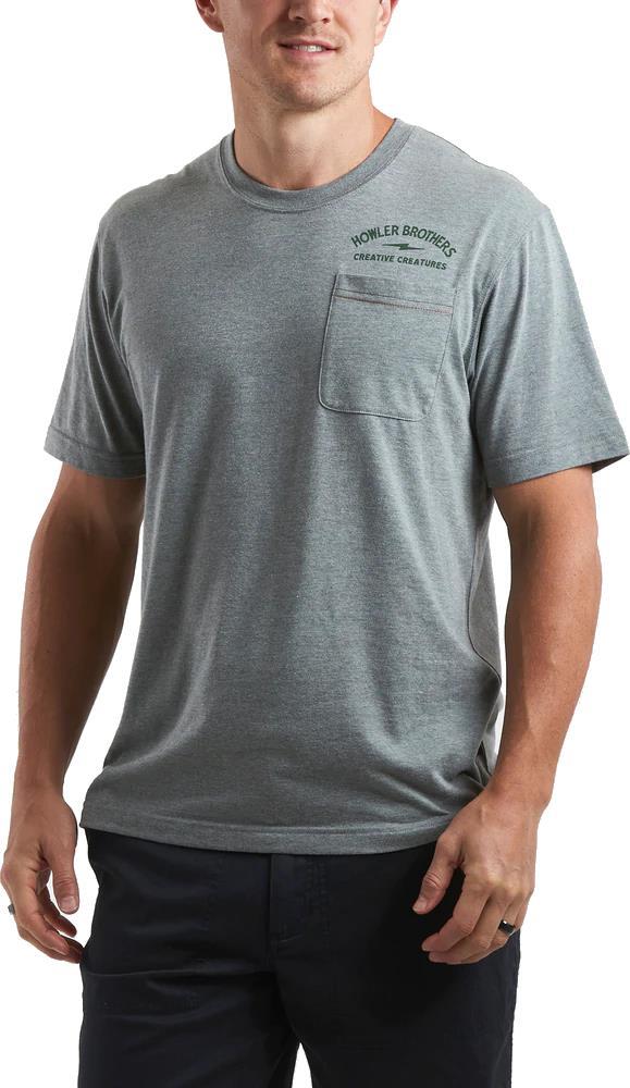 Creative Creatures Trout Select Pocket T - Mens - heather grey 1