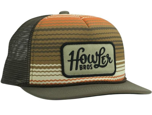 Howler Classic Structured Snapback - serape stripe 1