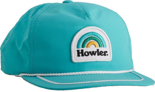 Howler Rainbow Unstructured Snapback - aqua 1