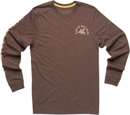 Lazy Gators LS Tee - Mens - espresso 1