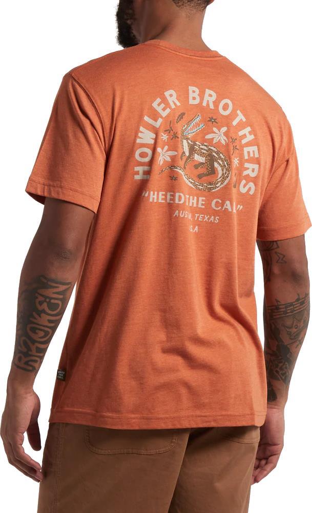 Lazy Gators Select Pocket Tee - Mens - rust 1