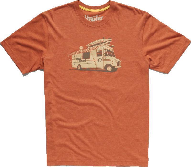 Select Tee - Mens - hermanos tacos / rust 1